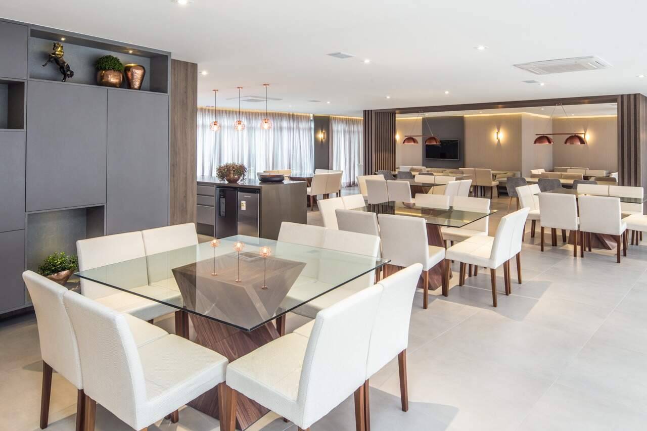 [Edificio] Apartamento à venda Amores da Brava Club House: Salão de festas