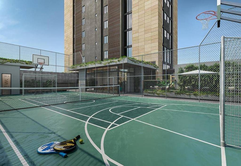 [Edificio] Apartamento à venda 135 Jardins : Quadra de esportes