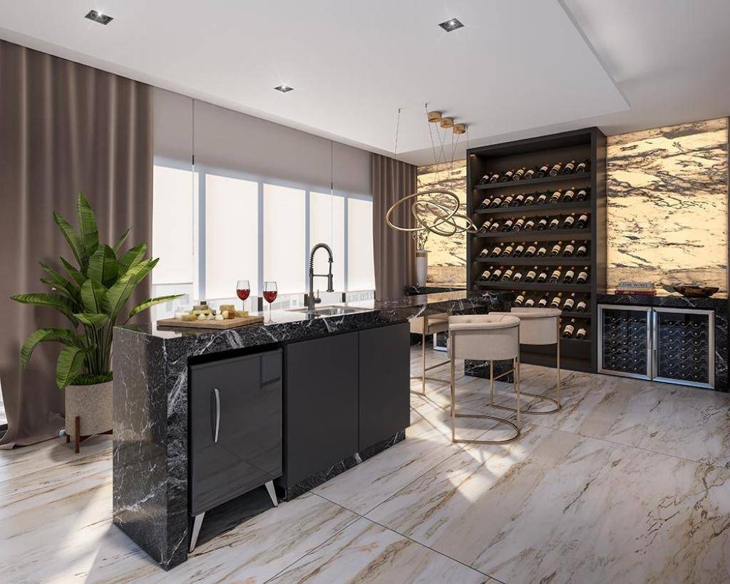 [Edificio] Apartamento à venda 135 Jardins : Espaço Adega