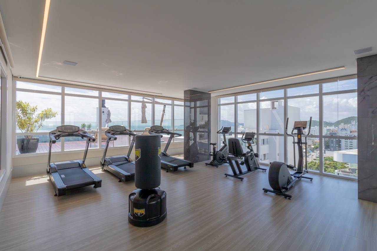 Foto do imóvel Apartamento mobiliado no Le Blanc Praia Brava com 4 suítes e vista para o mar
