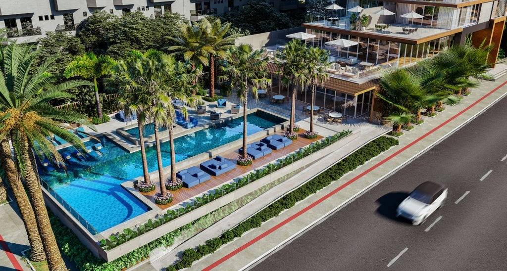 Apartamento com 4 Suítes no Edifício Sunny Coast no Centro em Itapema