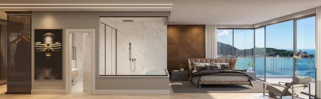 Foto do imóvel Apartamento 4 suítes com vista para o mar no Edifício Sunny Coast em Itapema