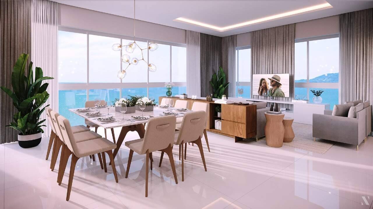 Apartamento com 4 Suítes no Edifício Du-Art Tower na Meia Praia em Itapema