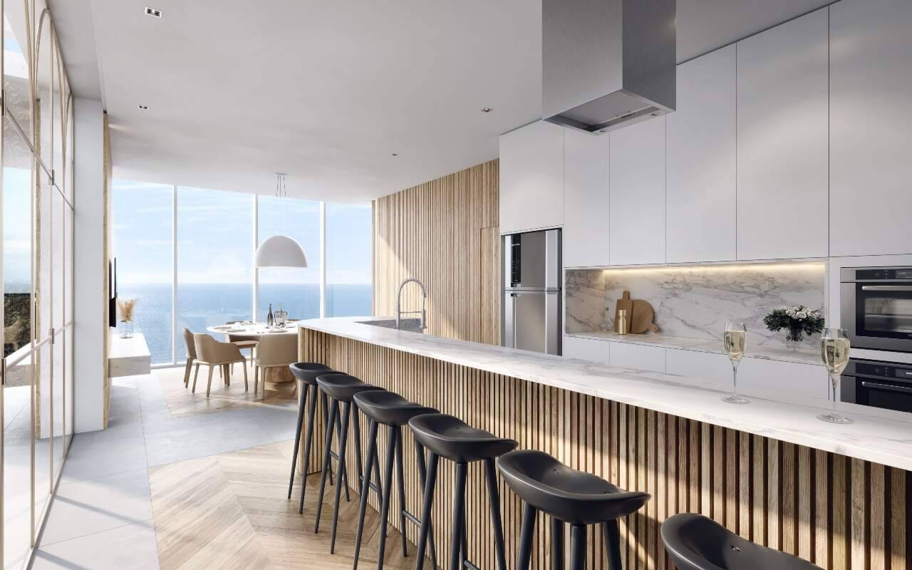 Apartamento com 4 suítes no Edifício Sapphire Tower no Centro de Balneário Camboriú