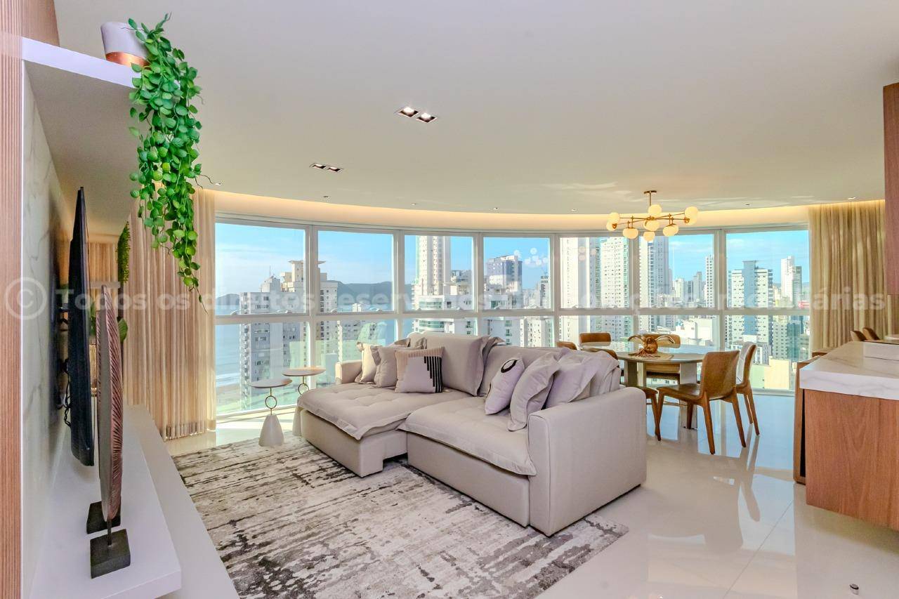Foto do imóvel Apartamento Mobiliado com 4 Quartos e 3 Suítes à Venda no Edifício Olympo Tower em Balneário Camboriú