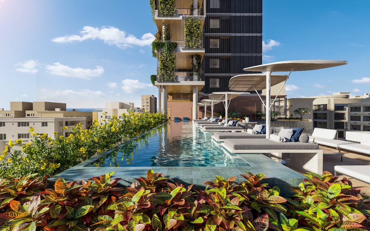 Apartamento com 4 Suítes no Vitreo 271 na Meia Praia em Itapema