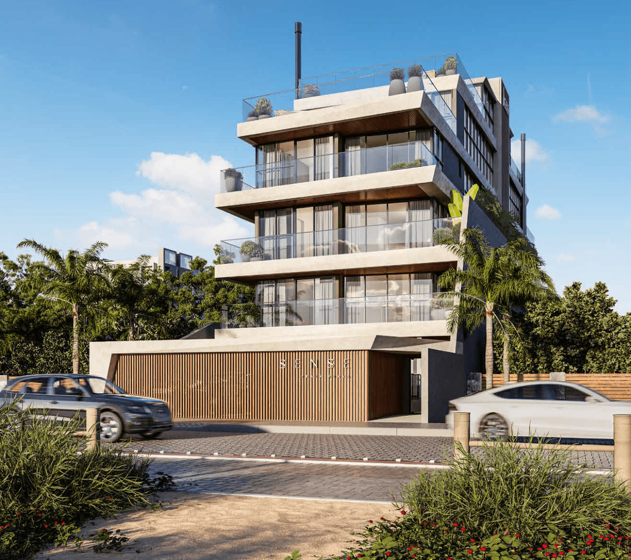 Cobertura triplex frente mar com 4 suítes no Edifício Sense em Praia Brava, Itajaí