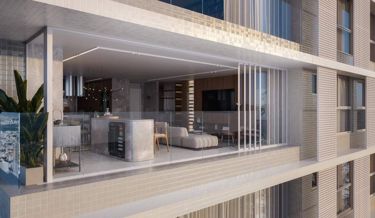Foto do imóvel Apartamento na Planta de 04 suítes á venda no Edifício Alicante Casa em Balneário Camboriú