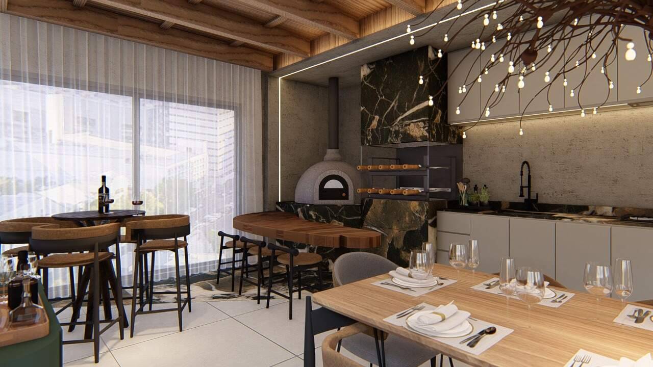Foto do imóvel Apartamento na Planta de 03 Suítes á venda no Edifício Pericó Residence em Balneário Camboriú