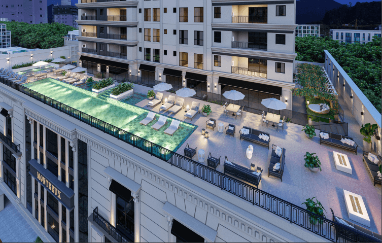 Foto do imóvel Apartamento na Planta com 04 Suítes no Edifício Montreux em Itapema