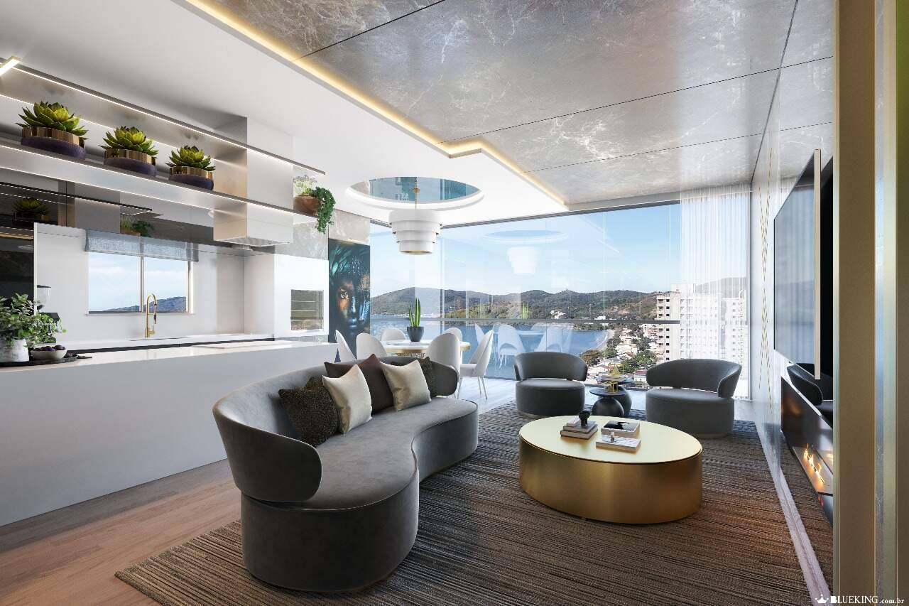 Foto do imóvel Apartamento com 3 Suítes e Vista para o Mar no Porto Santo | Perequê, Porto Belo