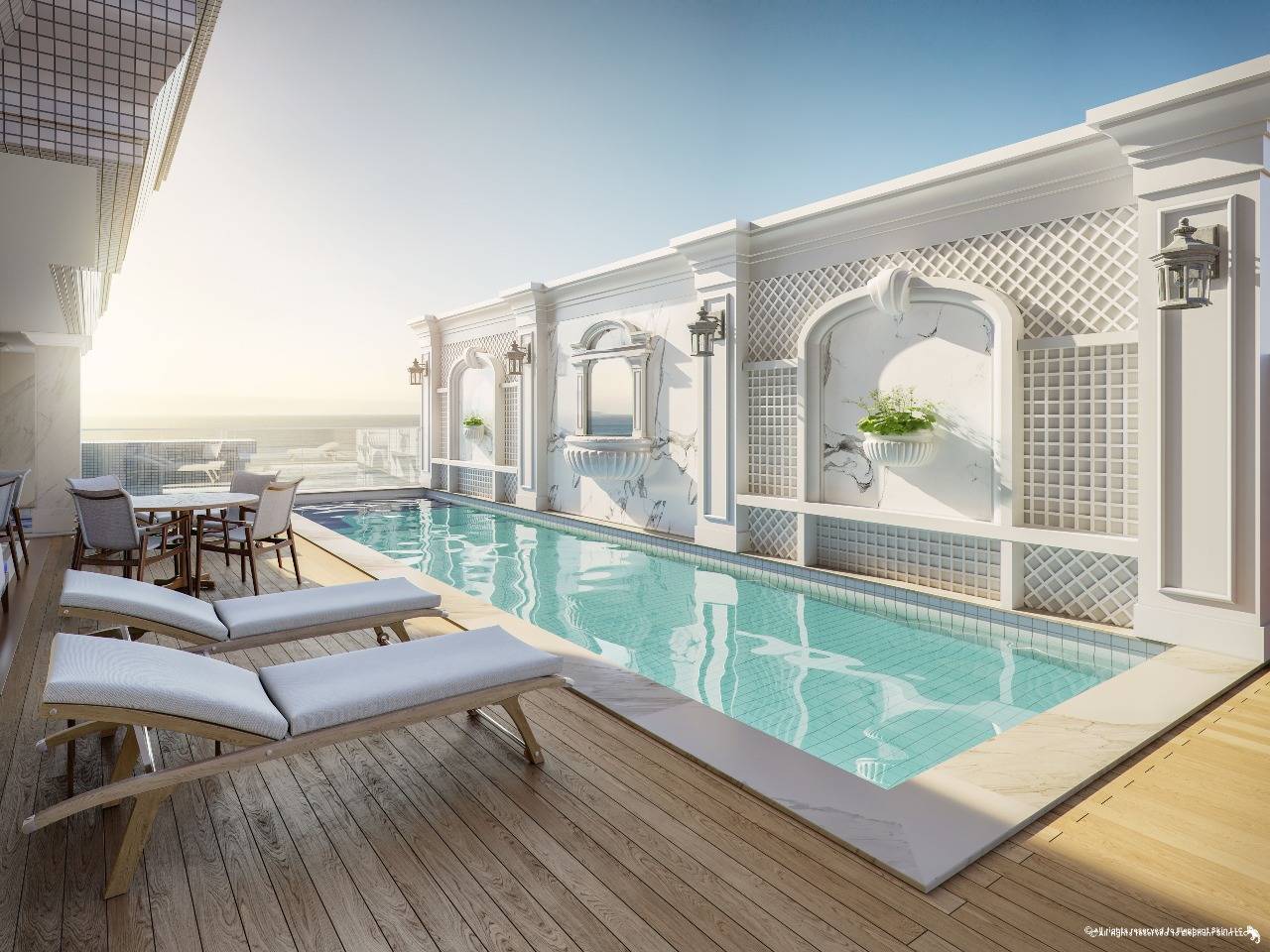 Foto do imóvel Apartamento 4 Suítes no Palácio Triunfo Residences na Meia Praia Itapema