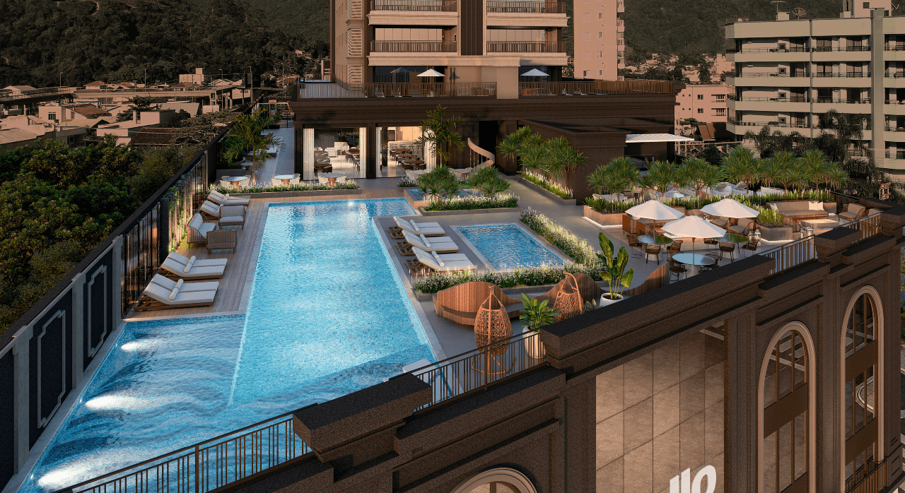 Apartamento com 4 Suítes no Edifício Dallo Sweden no Centro em Itapema