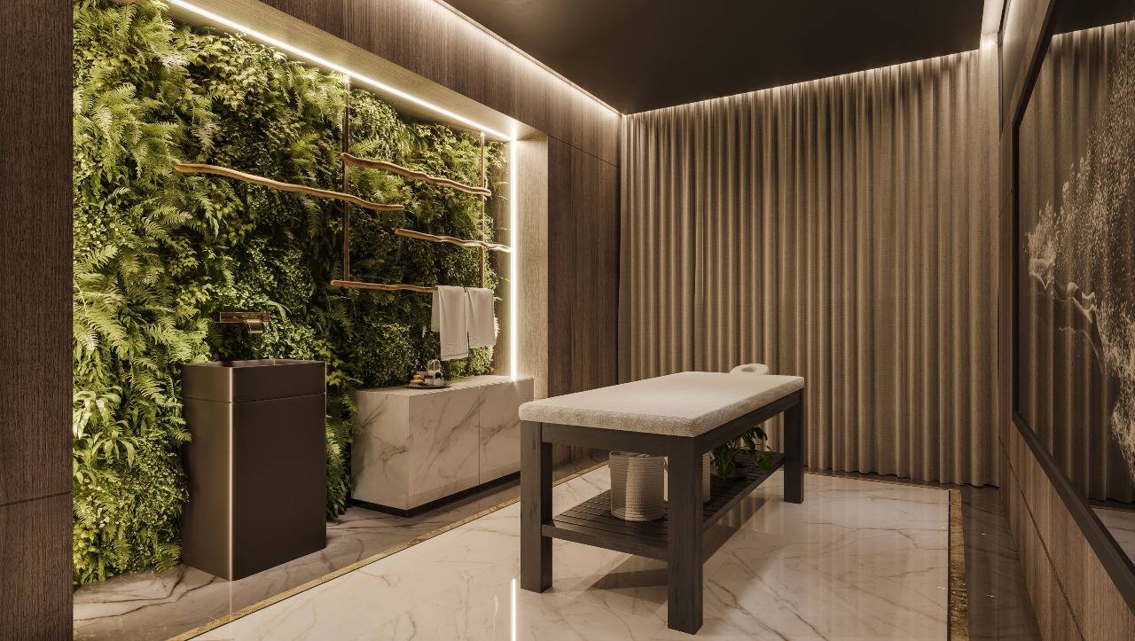 Foto do imóvel Apartamento à venda no Edifício L'atelier Concept Homes com 04 suítes 213,72 m² privativos, frente mar, em Meia Praia, Itapema/SC.