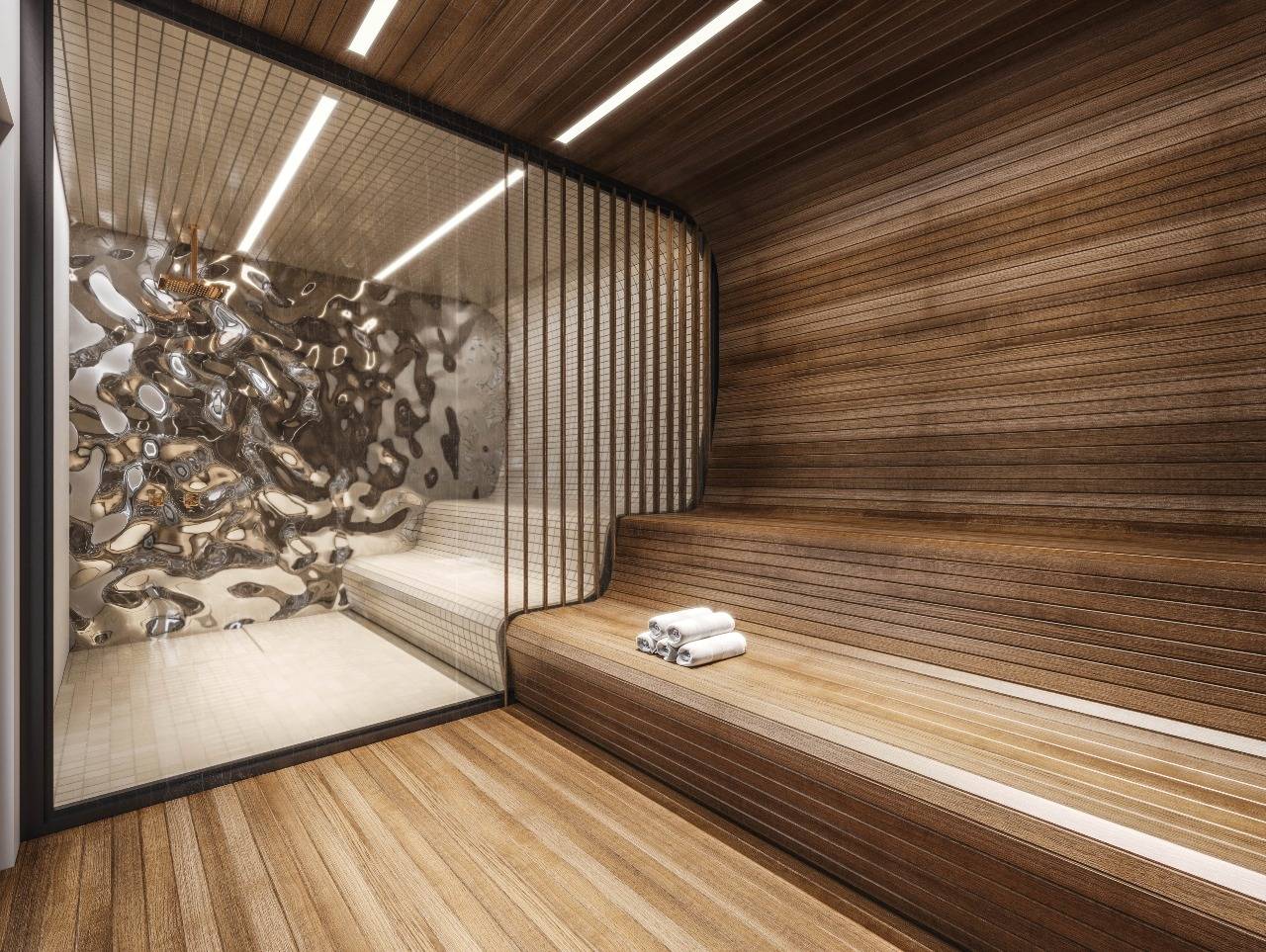 Foto do imóvel Apartamento à venda no Edifício L'atelier Concept Homes com 04 suítes 213,72 m² privativos, frente mar, em Meia Praia, Itapema/SC.
