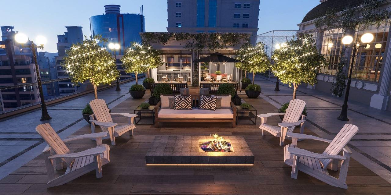 Foto do imóvel Apartamento à venda no Edifício L'atelier Concept Homes com 04 suítes 213,72 m² privativos, frente mar, em Meia Praia, Itapema/SC.