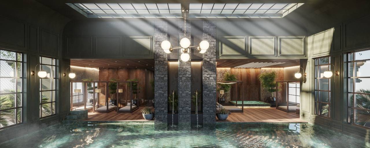 Foto do imóvel Apartamento à venda no Edifício L'atelier Concept Homes com 04 suítes 213,72 m² privativos, frente mar, em Meia Praia, Itapema/SC.