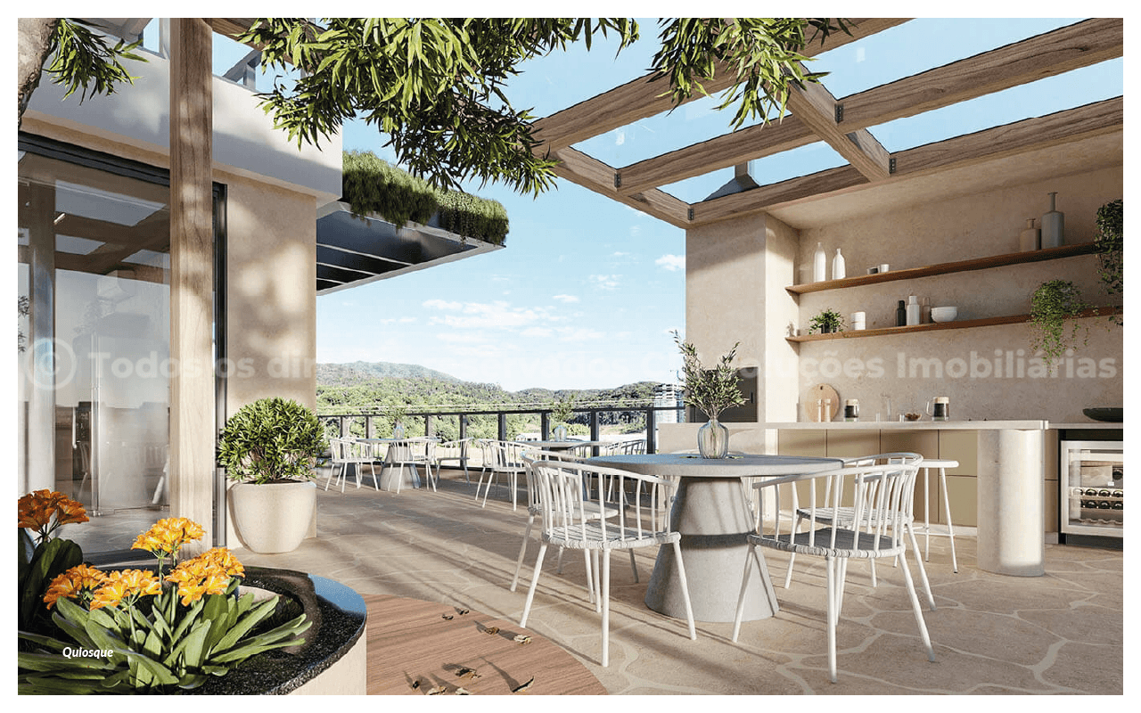 Foto do imóvel Apartamento com 2 dormitórios no Edifício Pantai, Praia Brava Itajaí – Entrega em outubro de 2026