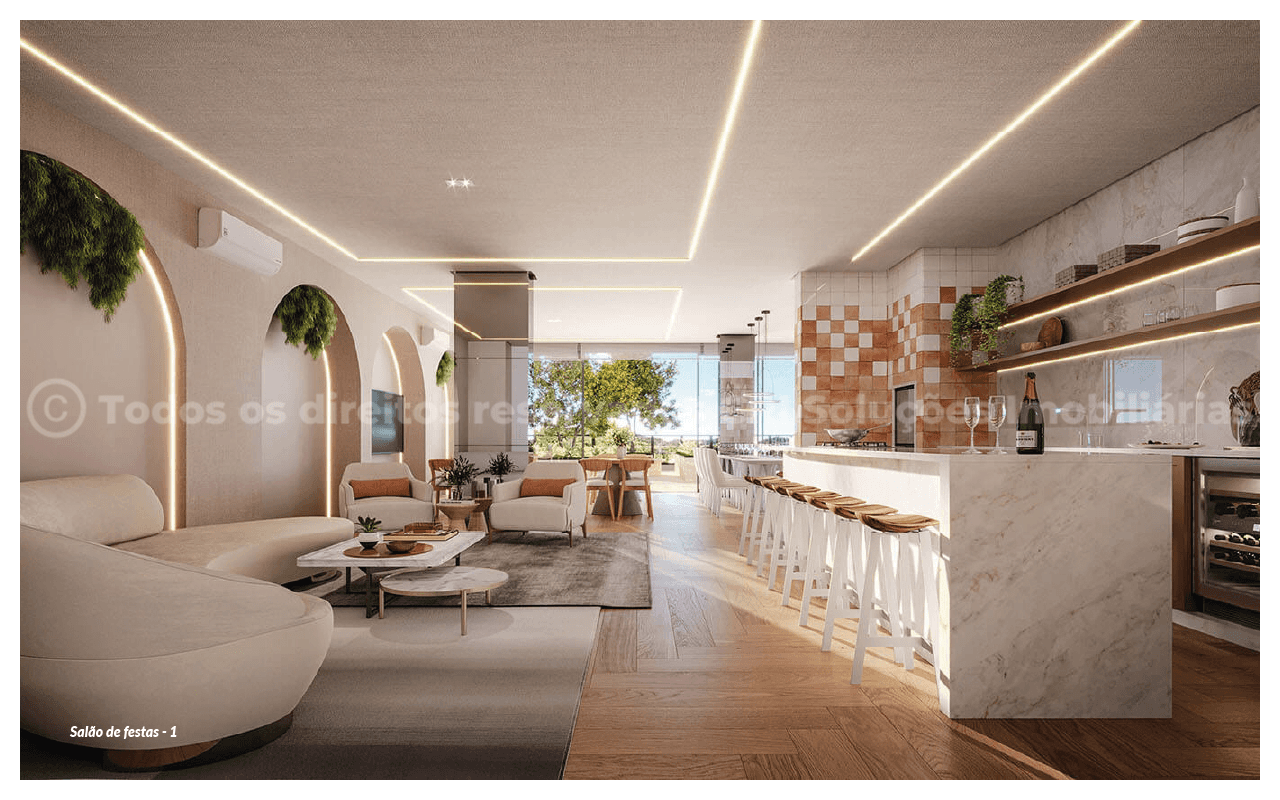 Foto do imóvel Apartamento com 2 dormitórios no Edifício Pantai, Praia Brava Itajaí – Entrega em outubro de 2026