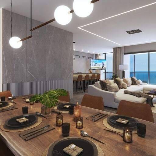 Foto do imóvel Apartamento 4 Suítes com Vista para o Mar no Magna Tower – Itapema
