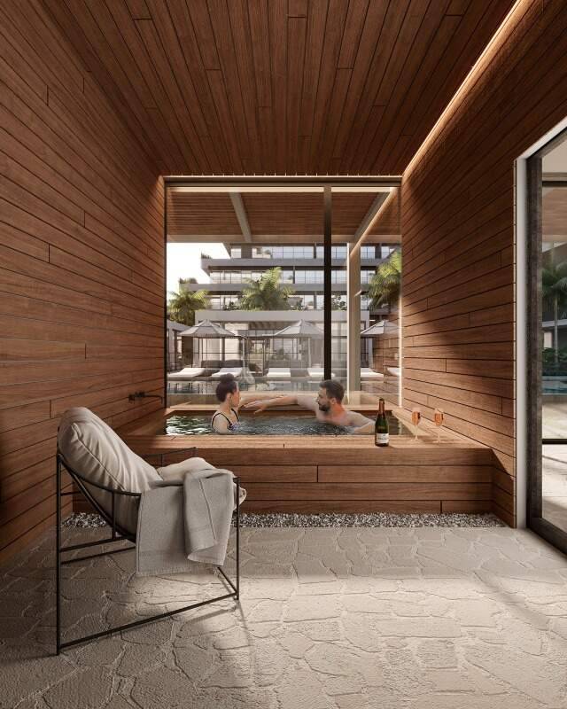 Foto do imóvel Duplex com 1 Suíte e Piscina no Edifício Vértice no Vivapark em Porto Belo