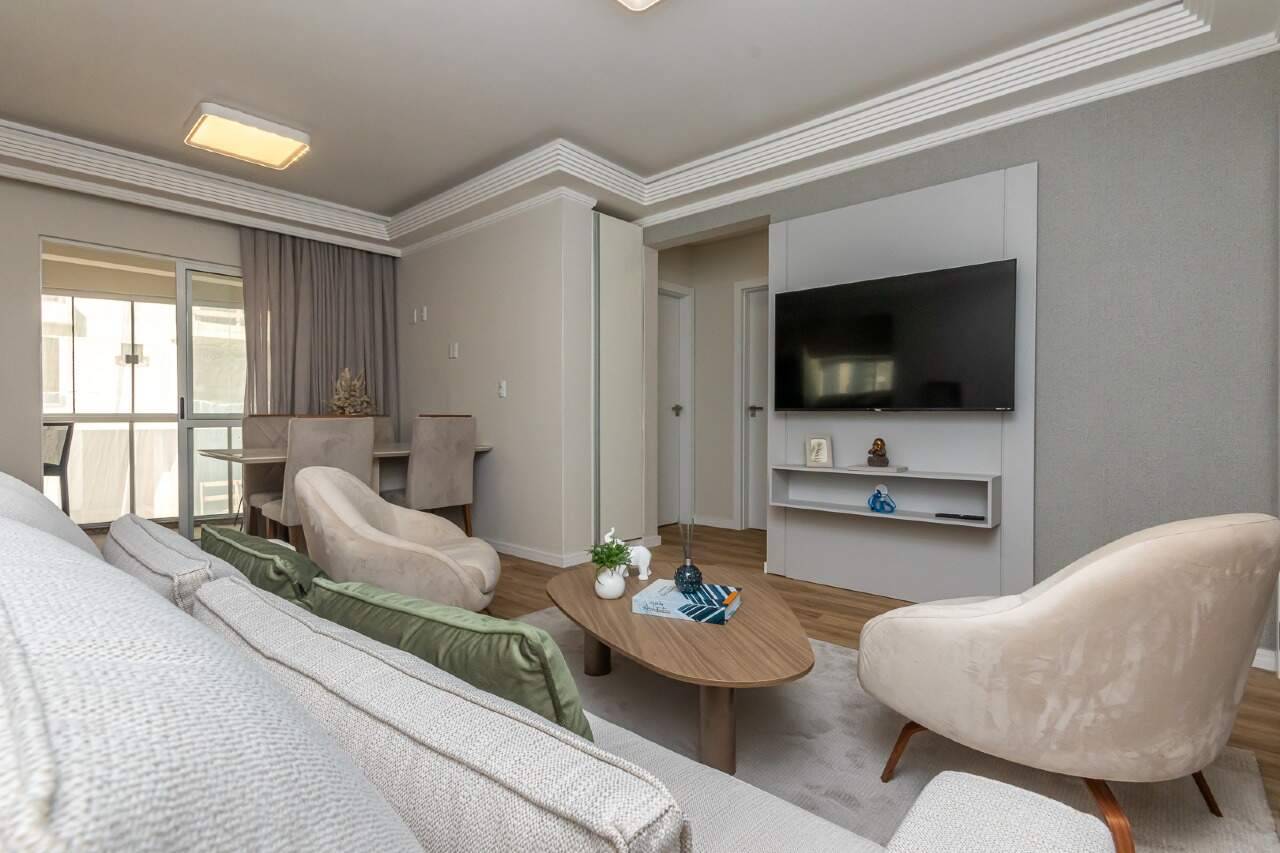 Foto do imóvel Apartamento mobiliado no Centro de Balneário Camboriú – 86m², 3 dormitórios e 2 vagas