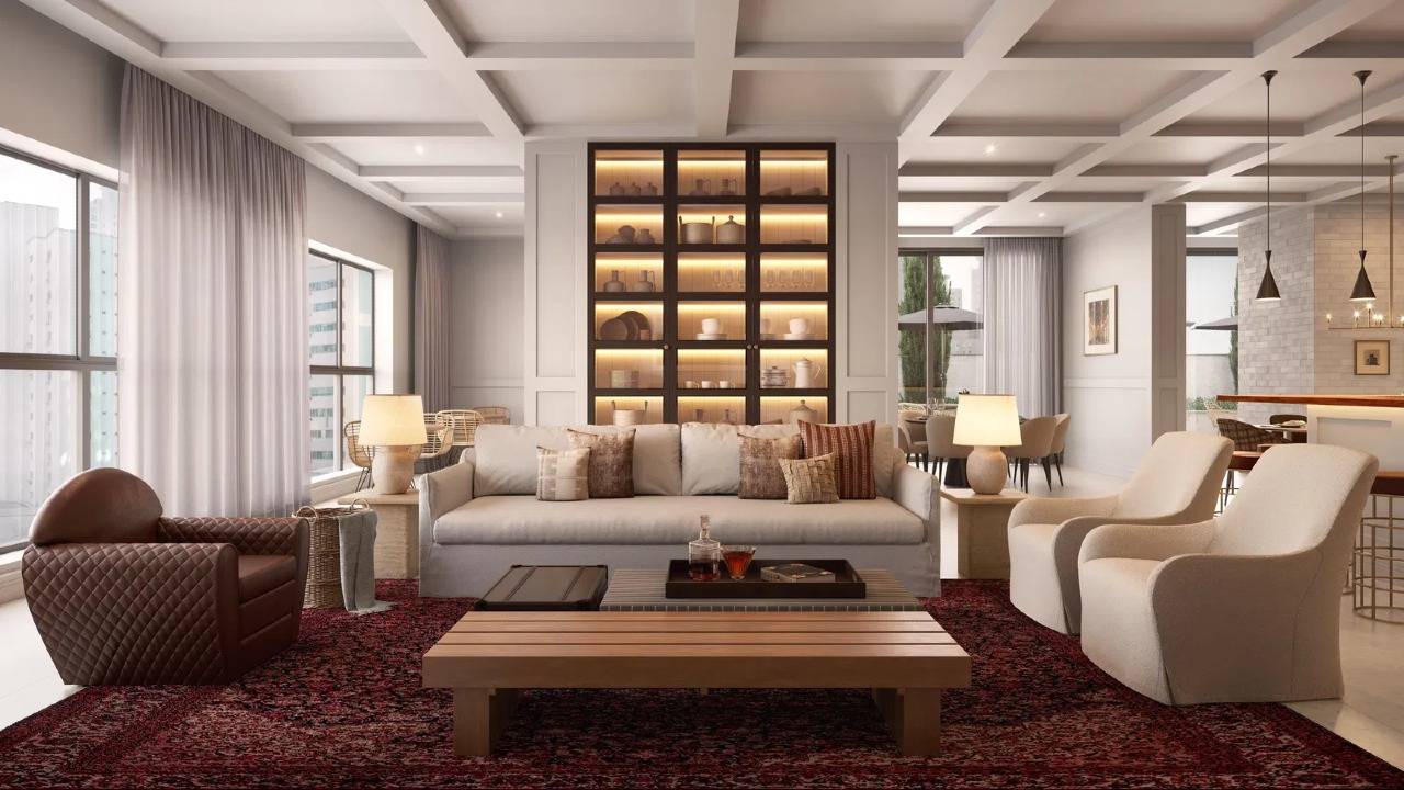 Foto do imóvel Apartamento no Gales Village com 3 suítes e lazer completo – Centro de Balneário Camboriú