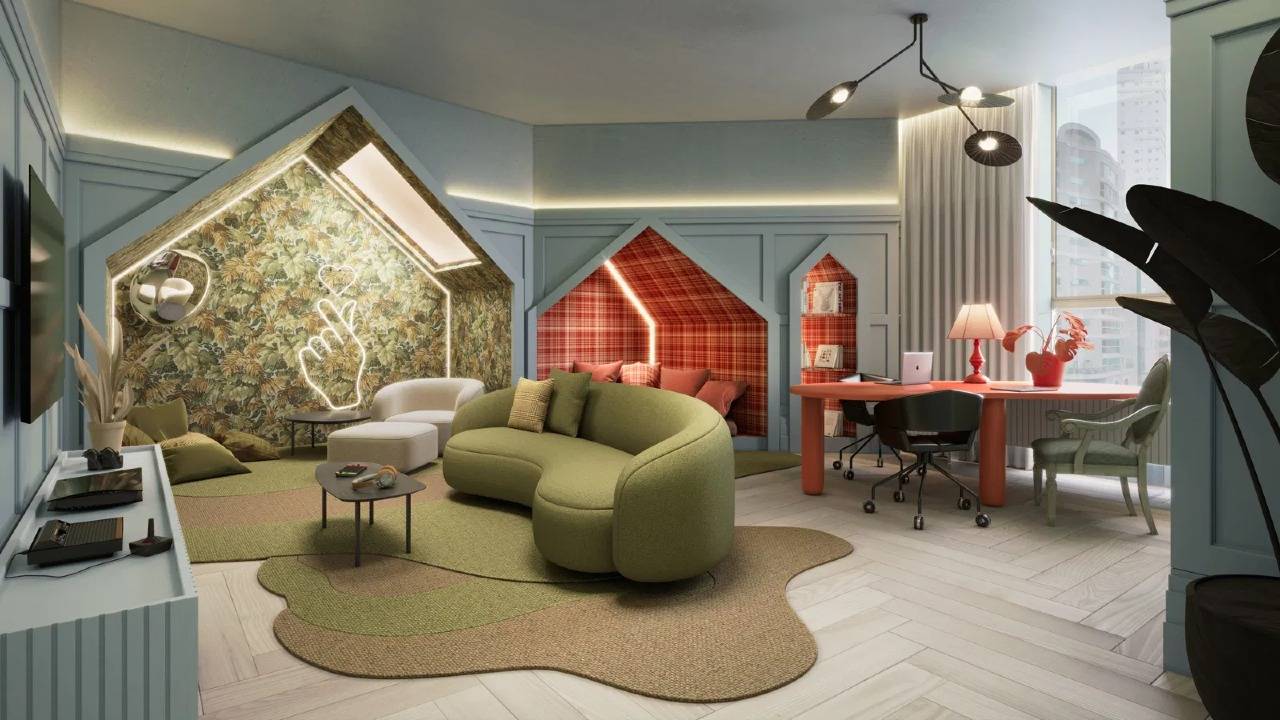 Foto do imóvel Apartamento no Gales Village com 3 suítes e lazer completo – Centro de Balneário Camboriú