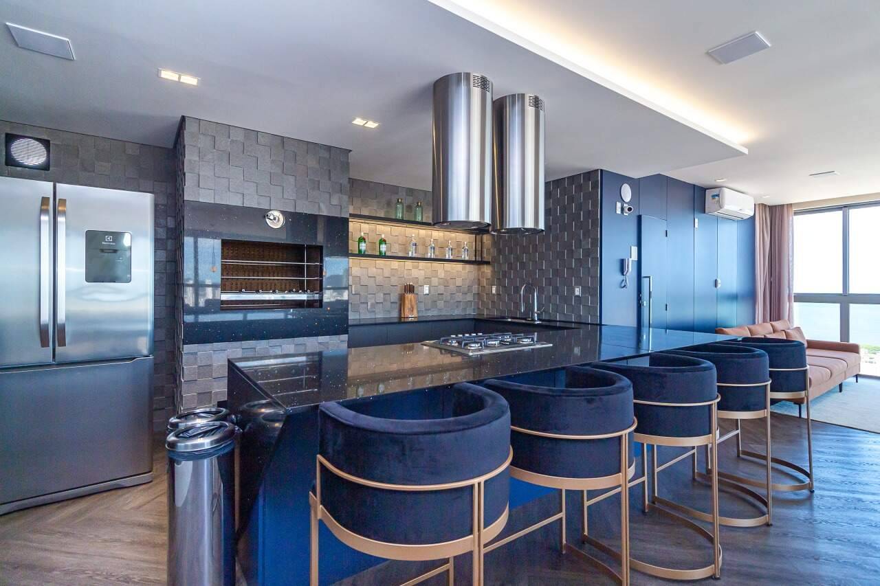 Foto do imóvel Apartamento Mobiliado com 03 Suítes á venda no Edifício Ocean Breeze em Balneário Camboriú