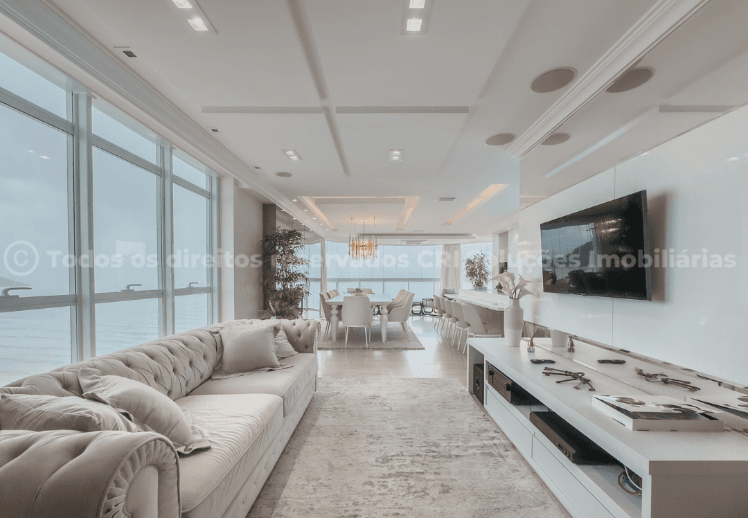 Foto do imóvel Cobertura Duplex Mobiliada com 03 Suítes Frente Mar á venda no Edifício Gran Felicitá em Balneário Camboriú
