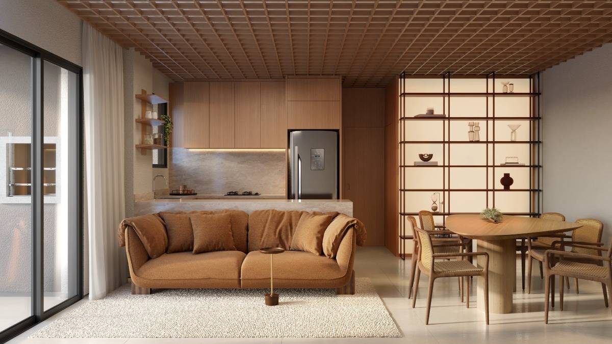 Apartamento no Edifício Lagom Perequê com 02 Suítes em Balneário Perequê, Porto Belo
