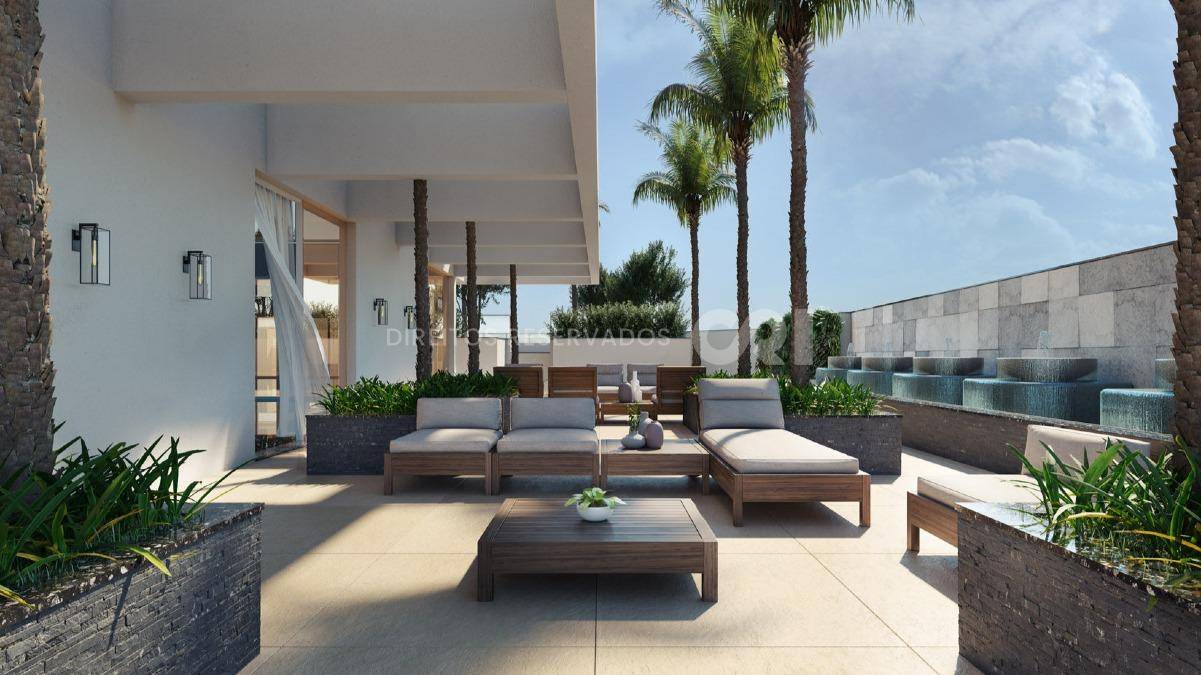 Apartamento mobiliado com 4 suítes no Grand Place Tower no Centro, Balneário Camboriú