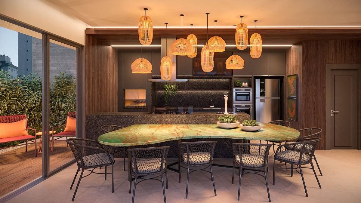 Apartamento frente mar com 4 suítes no Edifício Hyde na Barra Sul de Balneário Camboriú