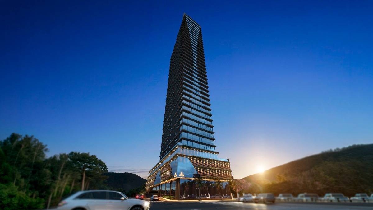 Apartamento no Edifício Shanghai Tower com 04 suítes em Itapema, Meia Praia