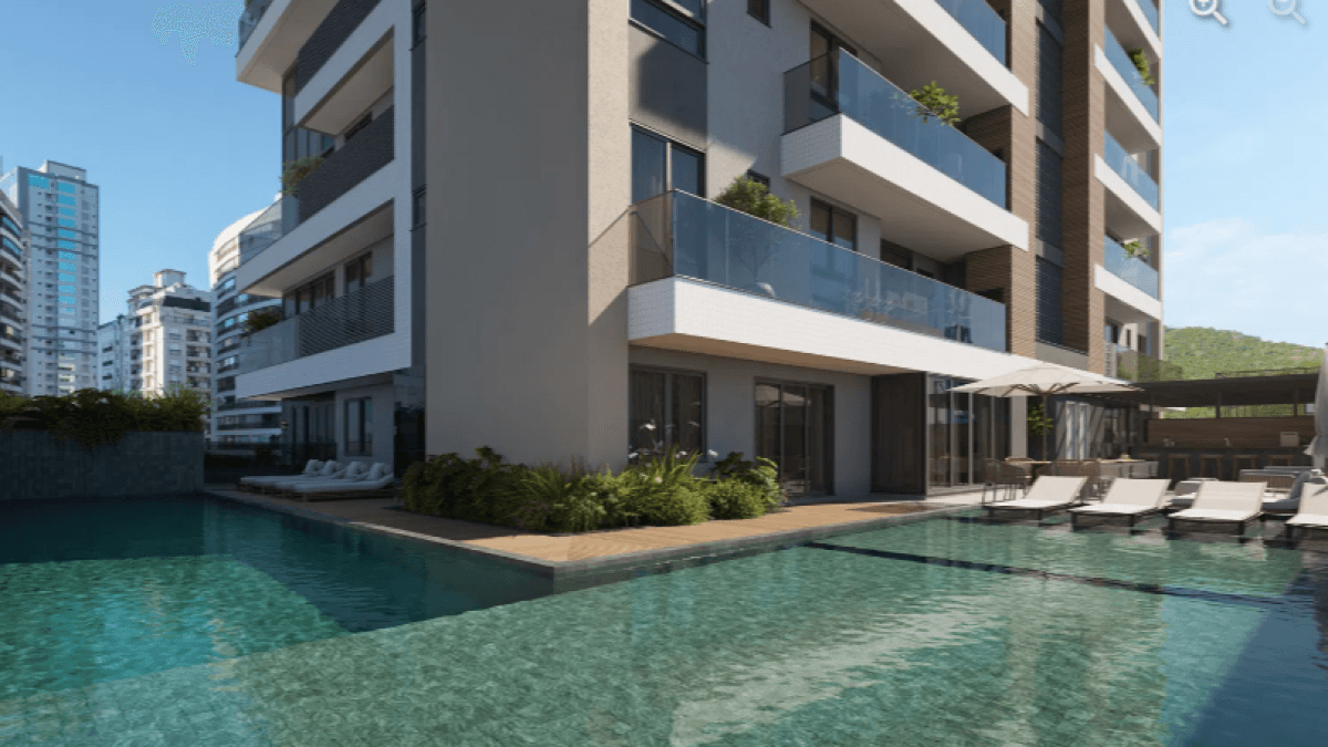 Apartamento com 2 suítes no edifício Volo Riviera no Fazenda em Itajaí