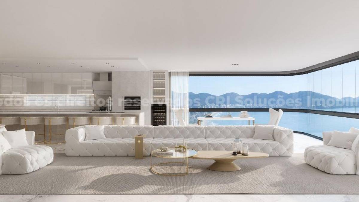 Apartamento com 4 suítes no edifício Legend Vila Rica na Meia Praia em Itapema