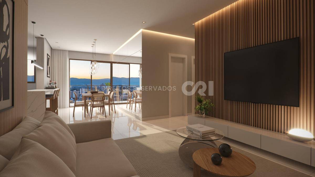 Apartamento de 85,5m² com 3 suítes no Edifício Quest Residence em Balneário Perequê, Porto Belo