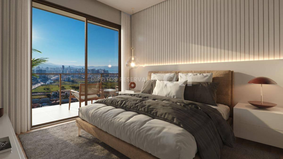 Apartamento de 85,5m² com 3 suítes no Edifício Quest Residence em Balneário Perequê, Porto Belo