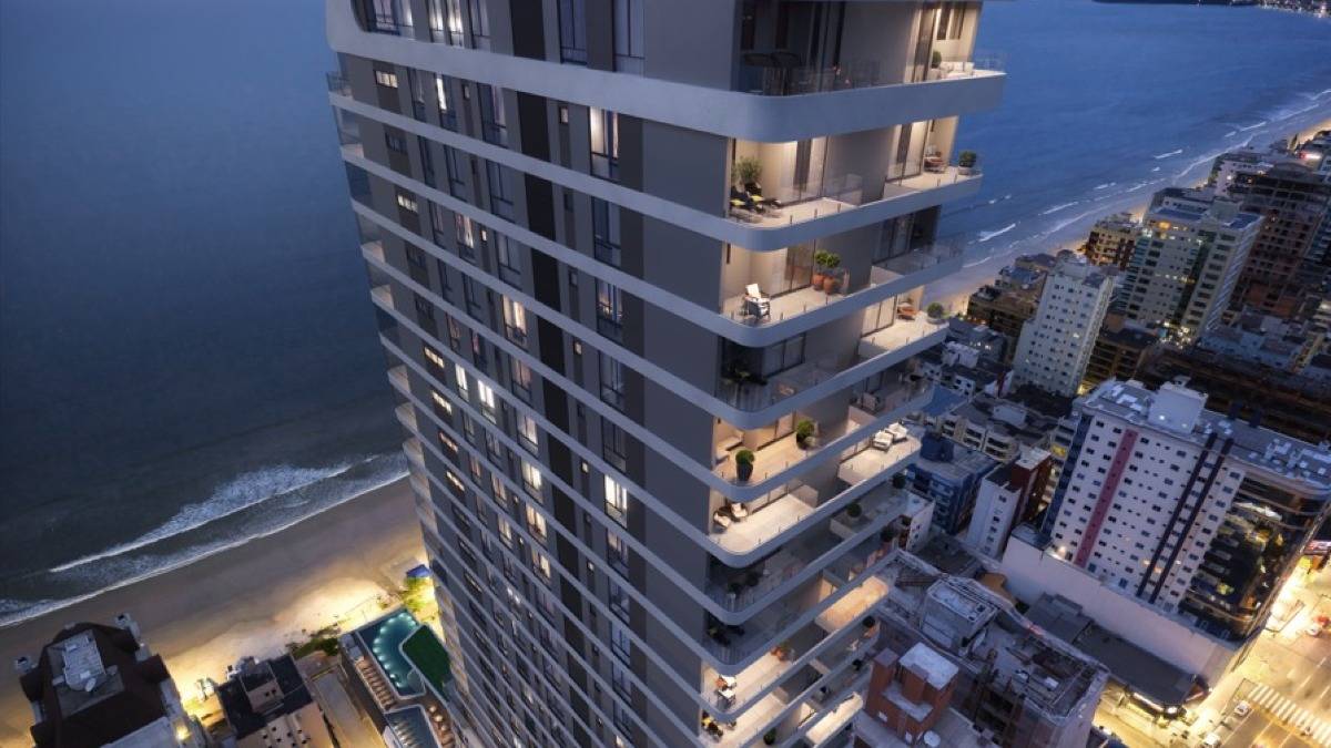 Apartamento com 4 Suítes no Edifício Legend Vila Rica Frente Mar na Meia Praia em Itapema