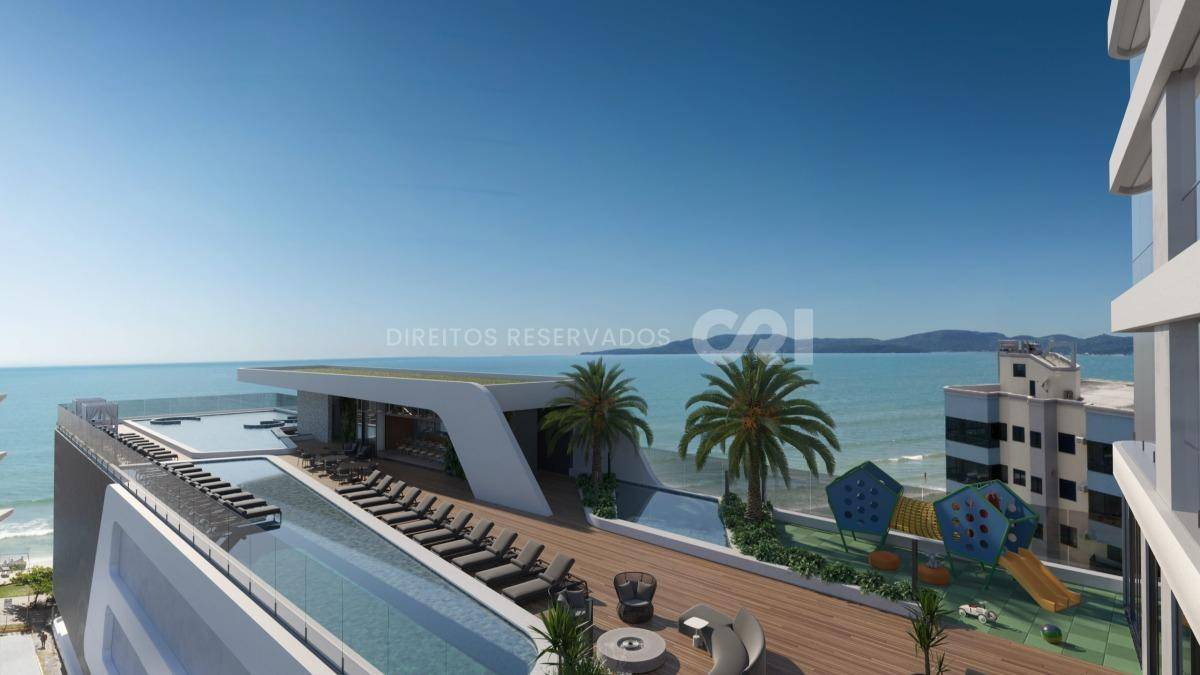 Apartamento com 4 Suítes no Edifício Legend Vila Rica Frente Mar na Meia Praia em Itapema