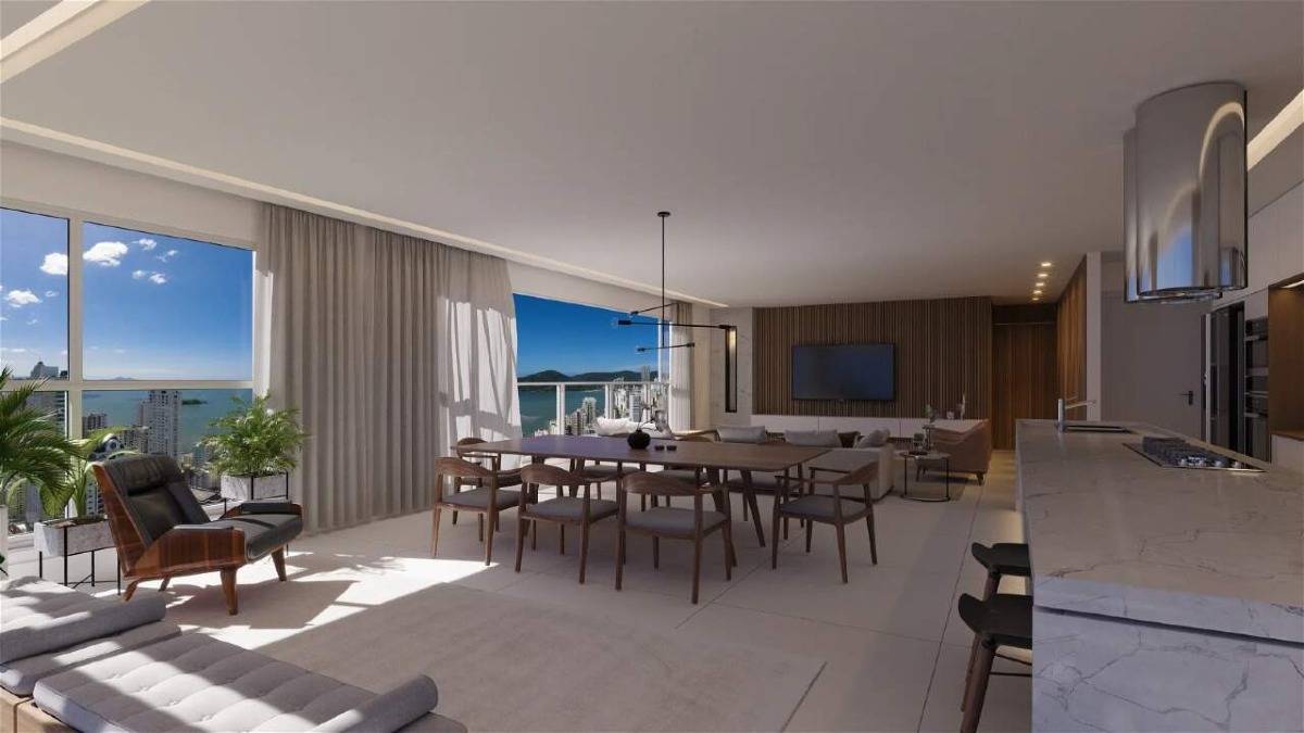 Apartamento com 4 dormitórios no San Paolo Residenziale no Centro em Balneário Camboriú