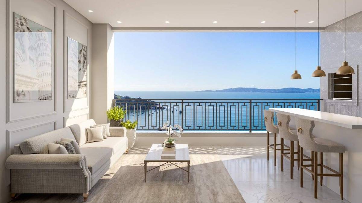 Apartamento com 4 suítes no Edifício Montreux no Centro em Itapema