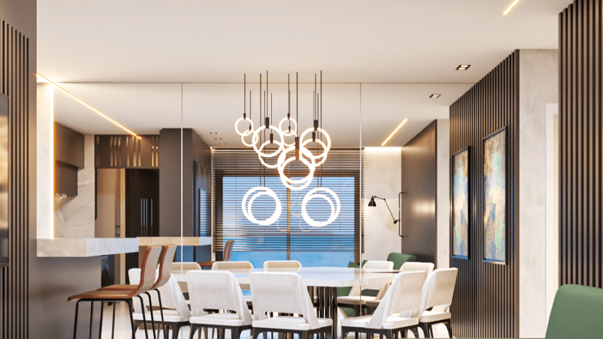 Apartamento com 2 suítes no Diamond Hill Residence em Perequê, Porto Belo