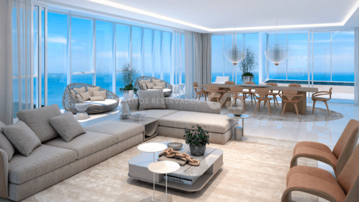 Apartamento com 4 suítes no Edifício Imperium Tower no Centro de Balneário Camboriú