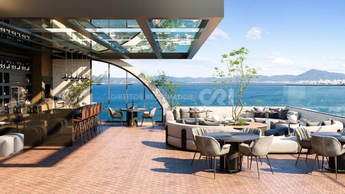 Apartamento com 4 suítes no Number One Tower Frente Mar no Centro em Itapema