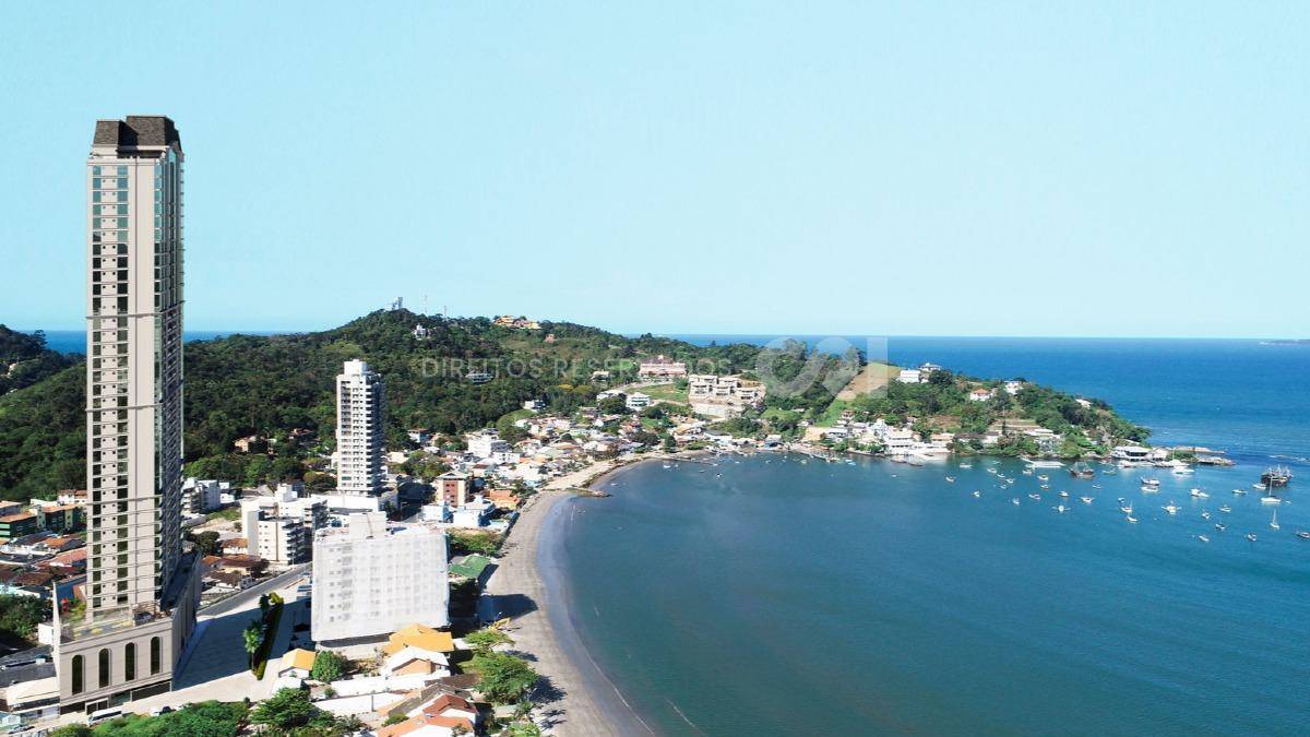 Apartamento com 4 suítes no Number One Tower Frente Mar no Centro em Itapema