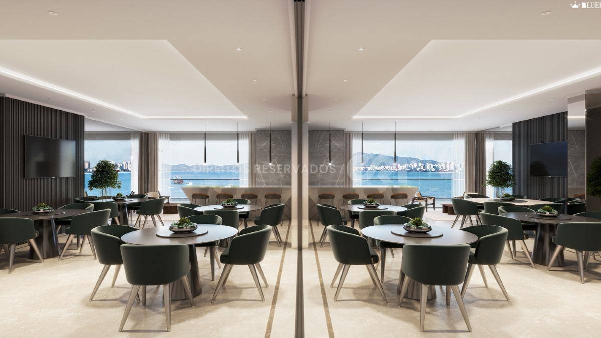 Apartamento com 4 suítes no Number One Tower Frente Mar no Centro em Itapema