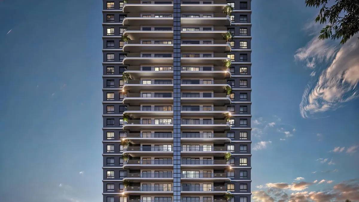 Apartamento na planta com 3 suítes no Edifício Coastline na Praia Brava em Itajaí