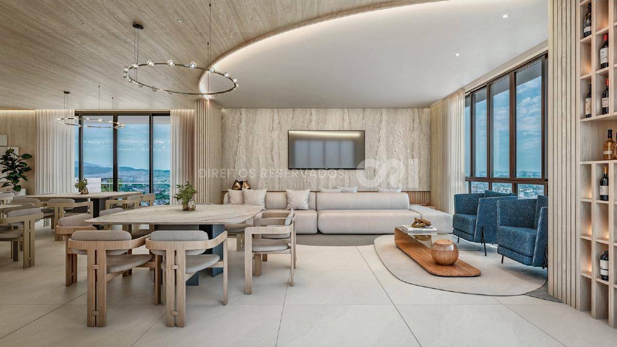 Apartamento com 3 suítes no Edifício Coastline na Praia Brava em Itajaí