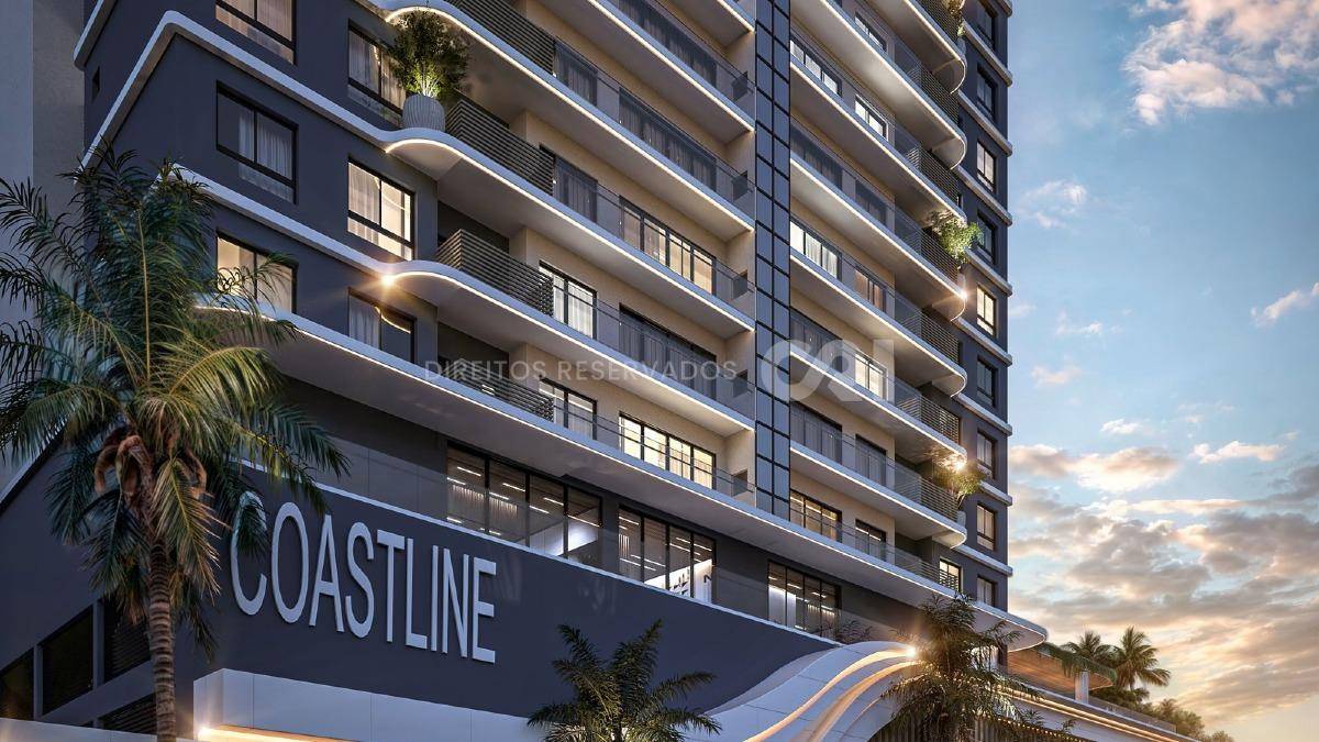 Apartamento na planta com 3 suítes no Edifício Coastline na Praia Brava em Itajaí